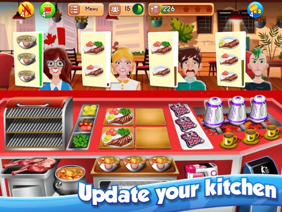 Cooking Rush: Restaurant Chef iPad screenshot 5 - Games app