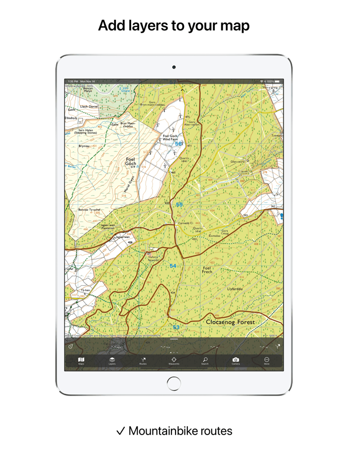 Topo GPS - Topographic maps