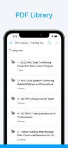 NYC Trafficking Prevention screenshot #2 for iPhone