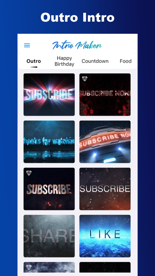 #3. Intro Maker -Video Intro Outro (iOS) 由: Nothern Studio
