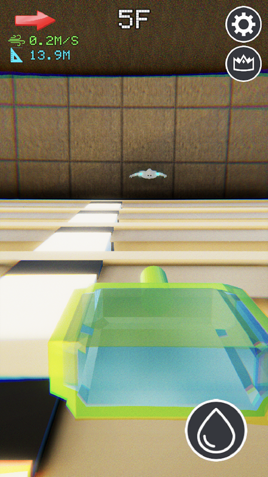 #2. Insane eye drop (iOS) By: Hiromu Sato