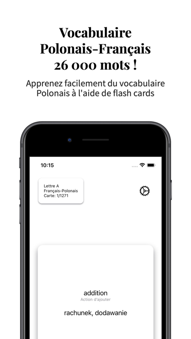 Vocabulaire Polonais-Français Screenshot
