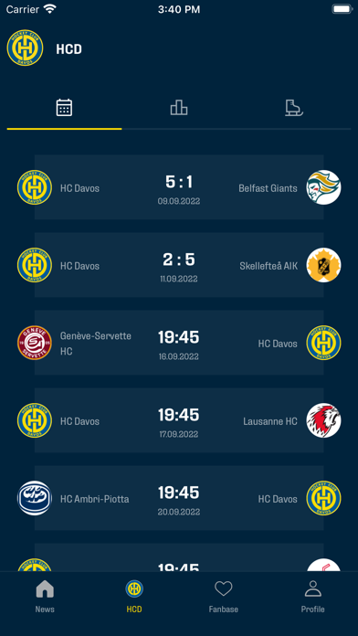 Hockey Club Davos Screenshot