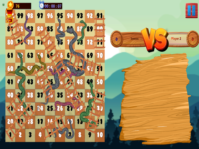 Snake and ladder multplayer