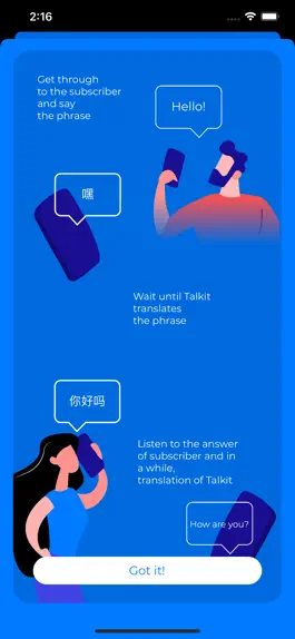 Game screenshot Talkit - call translator mod apk