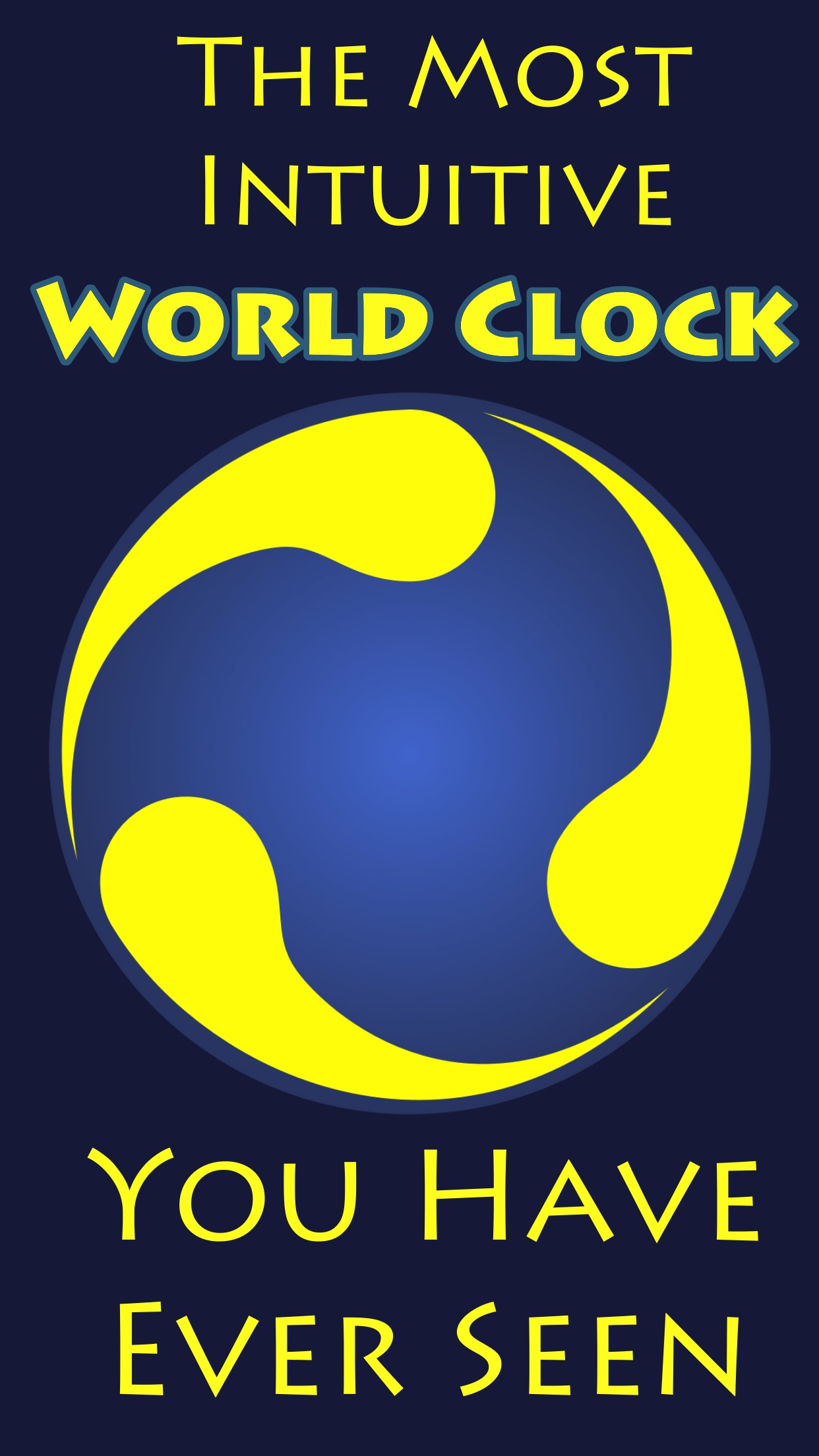 Screenshot do app World Clock Time Traveler Pro