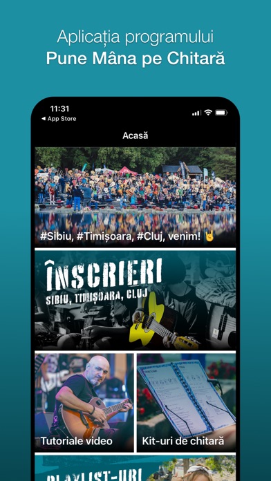 Screenshot #1 pour Pune Mâna pe Chitară
