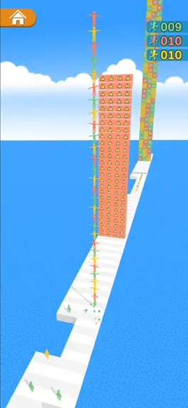 Game screenshot Colorful Runner's Tower apk