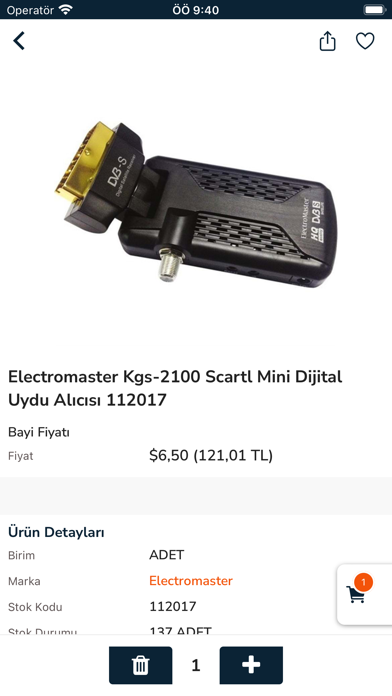 Uydu Toptan Screenshot