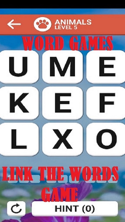 Word Games: Search And Connect