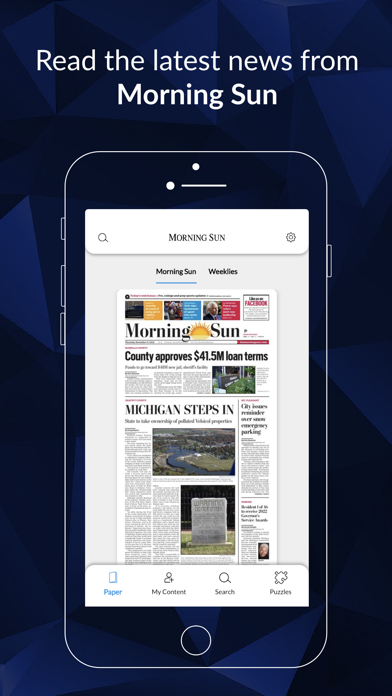 Morning Sun eEdition Screenshot