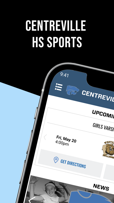 Centreville HS Sports Screenshot