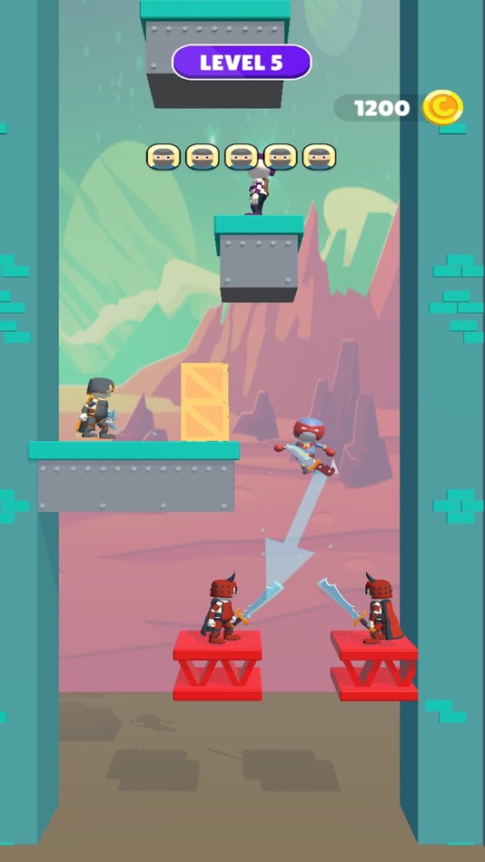 #4. Heroic Assassin: Sword Battle (iOS) 게시자: ismail budak