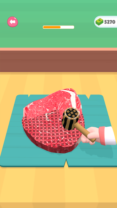 Steak Cooking & Food Cutting Screenshot