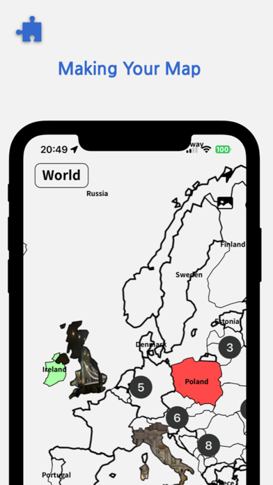 Screenshot #1 pour Good Day - travelMap, ImageMap
