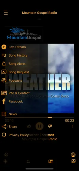 Game screenshot Mountain Gospel Radio apk