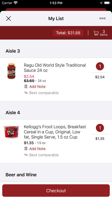 Caldwell Food Center Emporium Screenshot