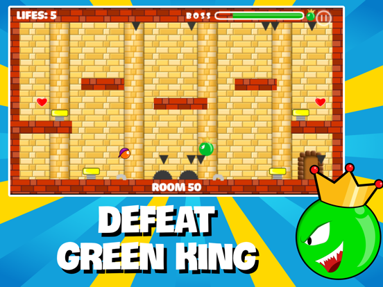 Screenshot #4 for Red Hero Ball vs Green King