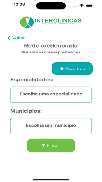 InterClínicas Brasil Saúde Screenshot