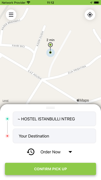 Online Taxi Prishtina Screenshot