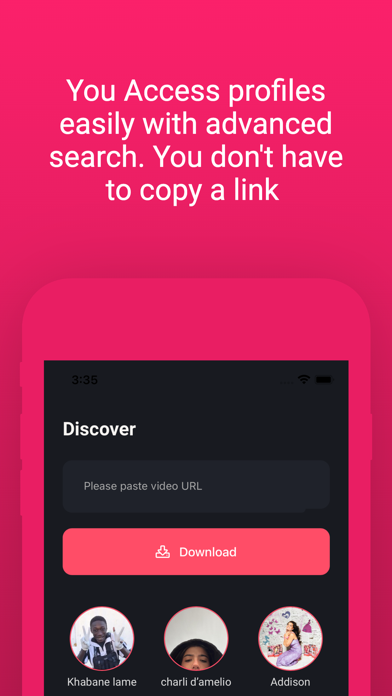 TikDown: Video Save & Download Screenshot