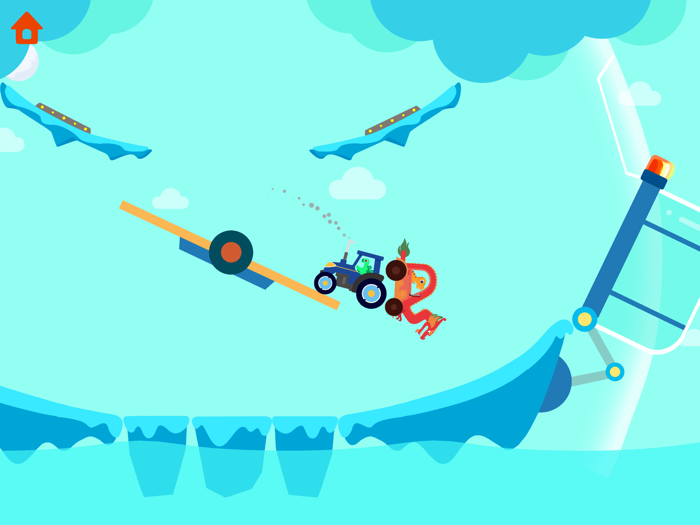 Dinosaur Smash Car Games