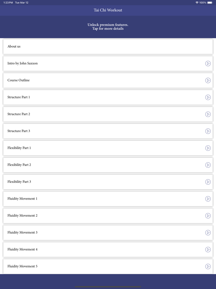Tai Chi Empowering Workout
