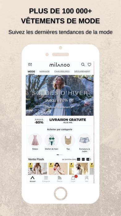 Screenshot #2 pour Milanoo Fashion Shopping