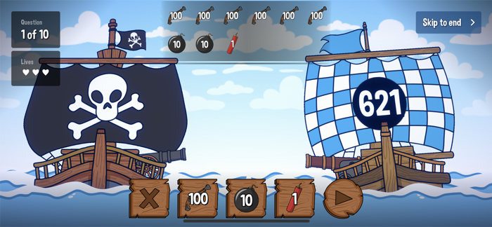 Pirate Plunder Place Value