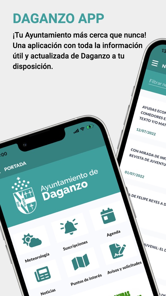 #1. Daganzo APP (iOS) Podle: Ayuntamiento de Daganzo de Arriba