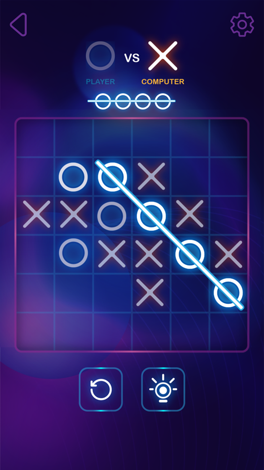 #2. Tic Tac Toe 2 Player: XO Game (iOS) Podle: Onetap Global Limited