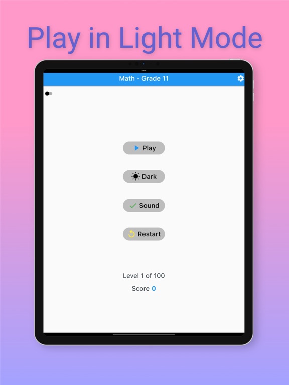 11th Grade Math Challenge iPad screenshot 2 - Education app