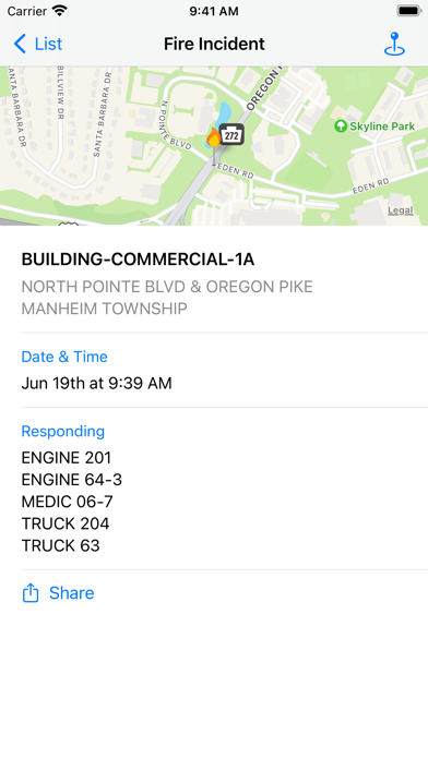 Screenshot #3 pour Lancaster County Incidents
