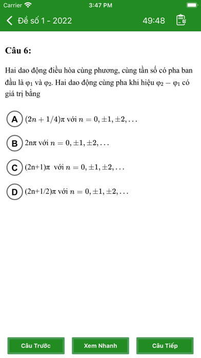 Ôn Thi THPT 2022 Screenshot