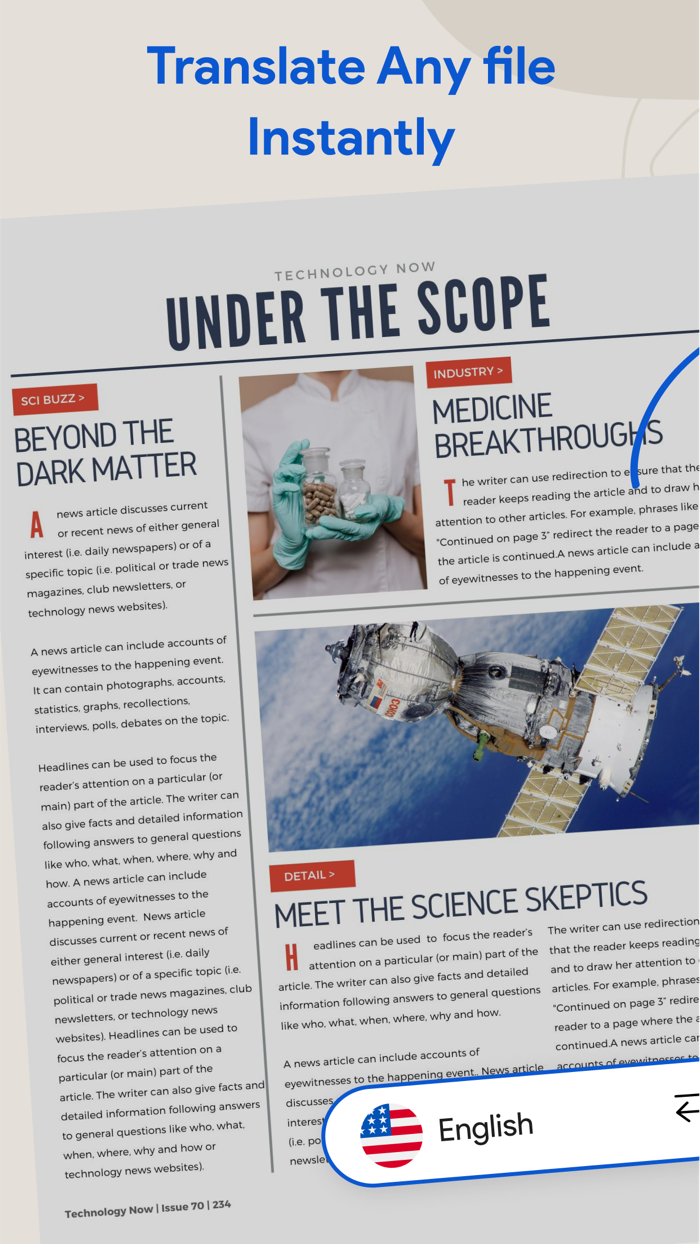 LangAI-File Language Converter