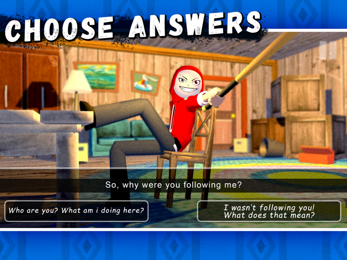 Angry Boy Pedro and His Friend