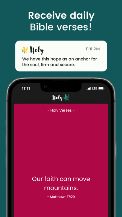 Holy - Daily Bible Verses Screenshot
