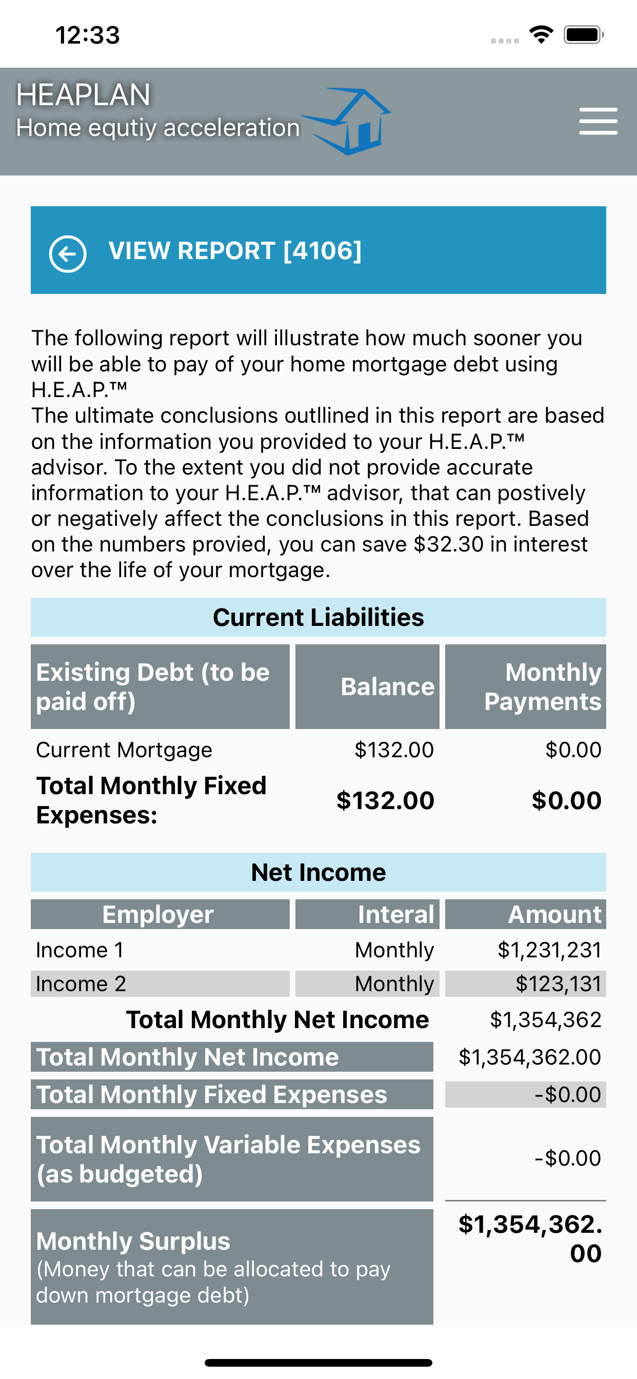 HEAPLAN App