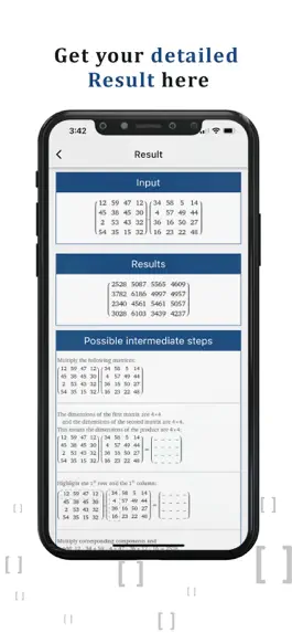 Game screenshot Matrix Calculator (Algebra) mod apk