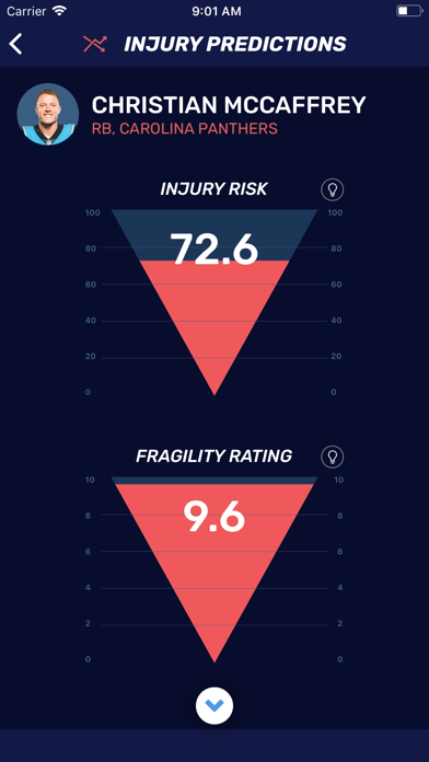 Injury Finder Screenshot
