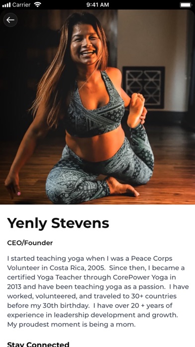 Curious and Determined Yoga Screenshot