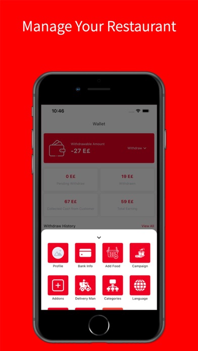 Foodzi Restaurant App Screenshot