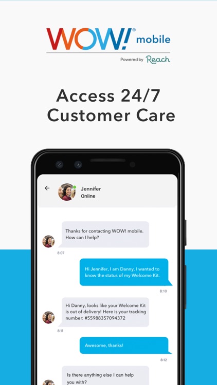 WOW! mobile powered by Reach
