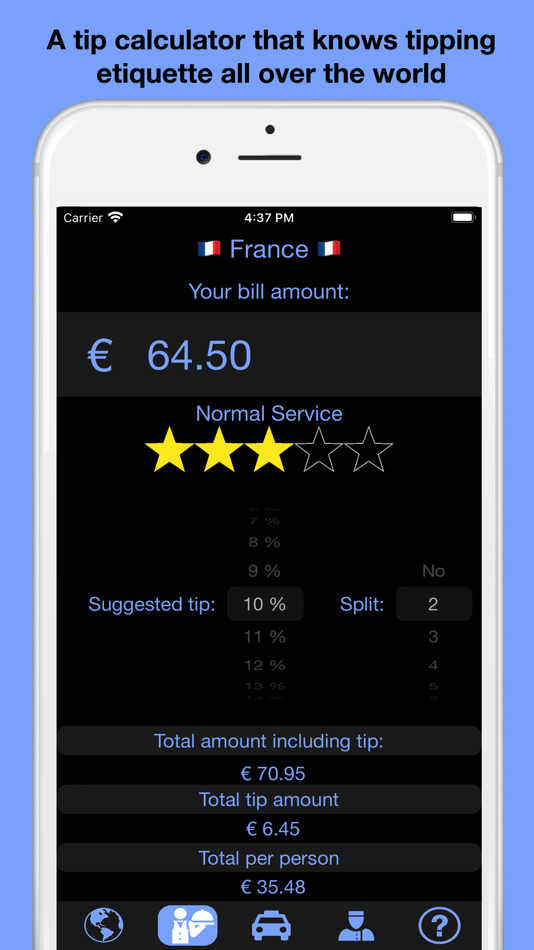 Ultimate Travel Tip Calculator - 5.2 - (iOS)