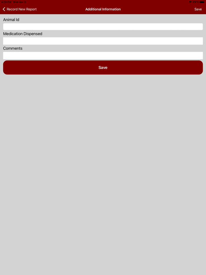 Veterinary Surveillance System