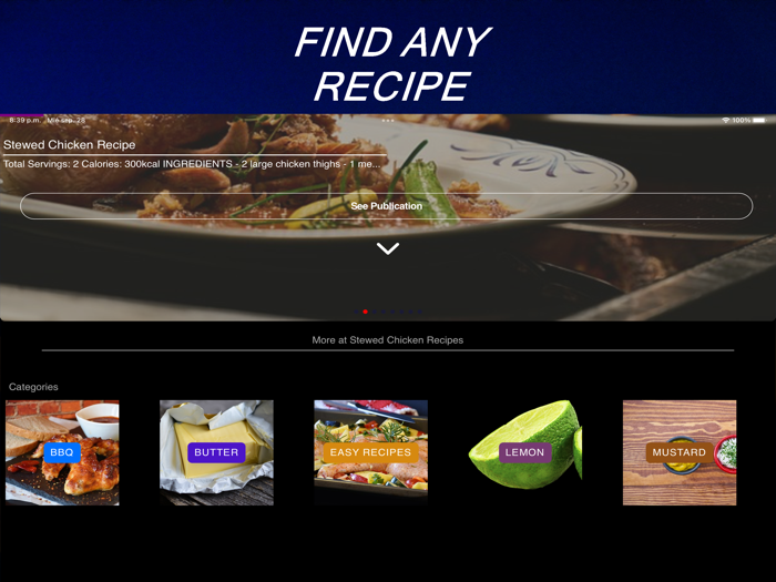 Stewed Chicken Recipes