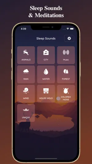 Sleep Sounds and Meditations screenshot 1
