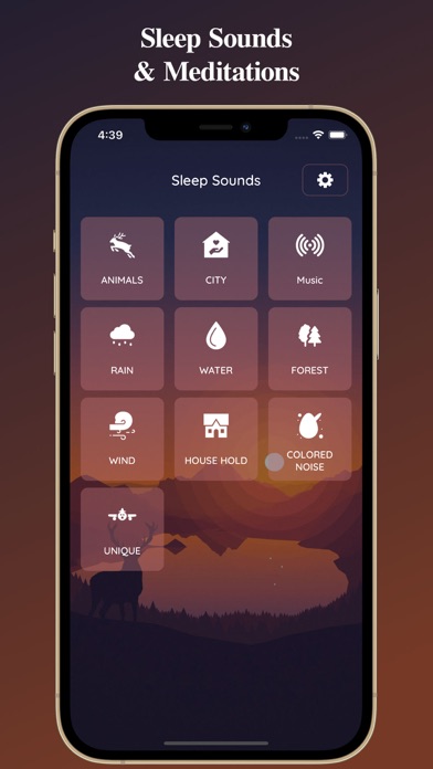 Sleep Sounds and Meditations Screenshot