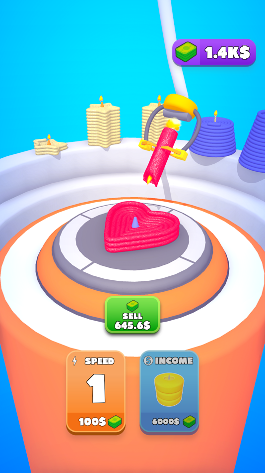 #5. Spiro Candle 3D (iOS) 由: tiplay studio Oyun ve Teknoloji Anonim Sirketi