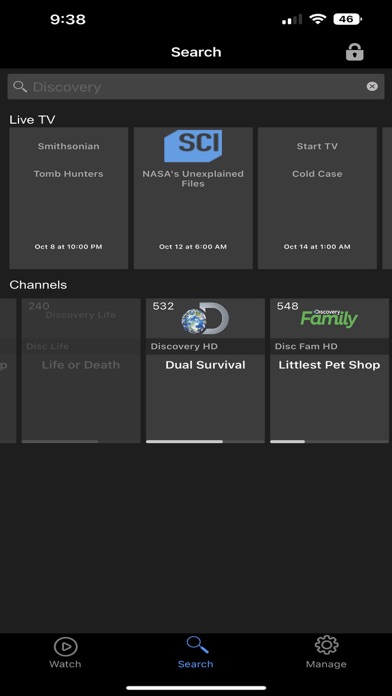altafiber TV for iPhone Screenshot